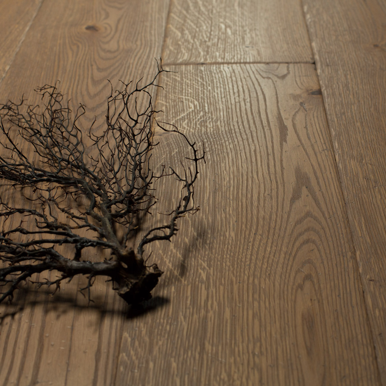 distressed oak flooring wide boards Grisled Sandringham